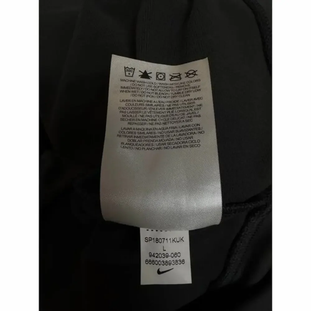 Nike Dri Fit 1/4 Zip Carolina TarHeels Baseball Anthracite Large Training Jacket